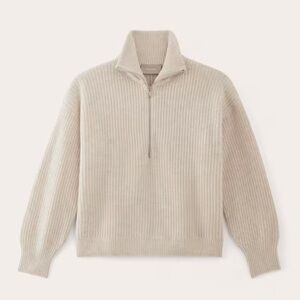 Everlane Wool Half Zip
